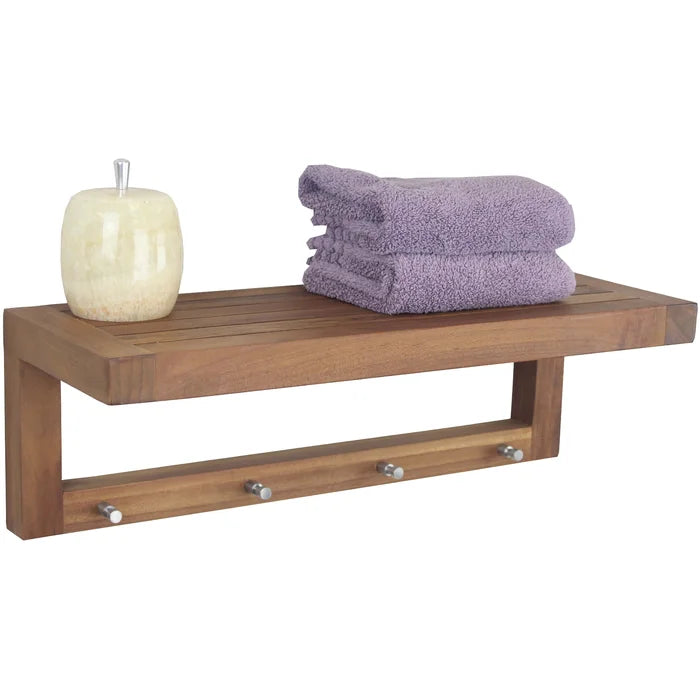 Solid Sheesham Wood Floating Shelf - Furnishiaa -  -
